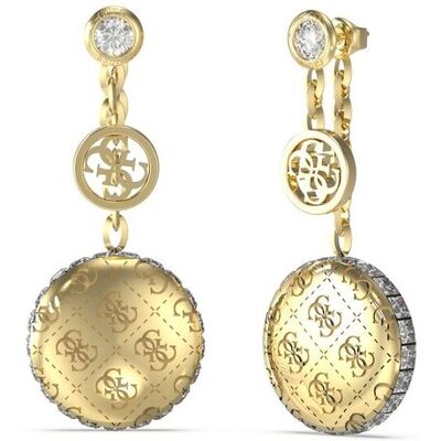 Guess Pendientes 4g rising de acero dorado. Oro Guess Pendientes 4g rising de acero dorado. Oro