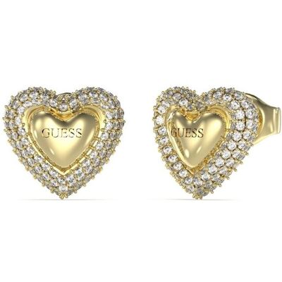 Guess Pendientes beloved de acero dorado. Oro Guess Pendientes beloved de acero dorado. Oro