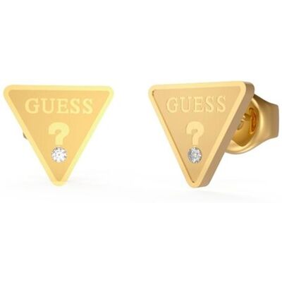 Guess Pendientes studs party de acero dorado. Oro Guess Pendientes studs party de acero dorado. Oro