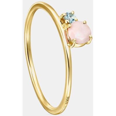 Tous Anillo mini ivette de oro amarillo con gemas. (12) Multicolor Tous Anillo mini ivette de oro amarillo con gemas. (12) Multicolor