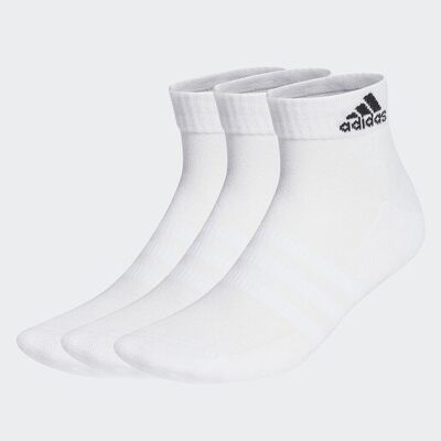 Adidas Pack de 3 pares de calcetines Cushioned Sportswear . Blanco Adidas Pack de 3 pares de calcetines Cushioned Sportswear . Blanco