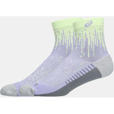 ASICS Calcetines de running unisex Perfomance Run Sock Crew . (35-38) Amarillo / Morado ASICS Calcetines de running unisex Perfomance Run Sock Crew . (35-38) Amarillo / Morado