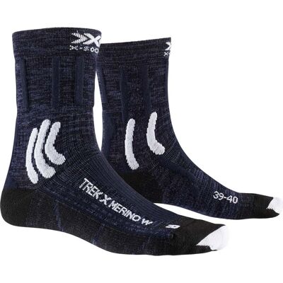 X-Socks Calcetines de montaña de mujer TREK X MERINO . (39-40) Morado X-Socks Calcetines de montaña de mujer TREK X MERINO . (39-40) Morado