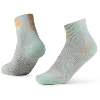 Buff Calcetines unisex Coolnet quarter . (42-44) Verde Buff Calcetines unisex Coolnet quarter . (42-44) Verde
