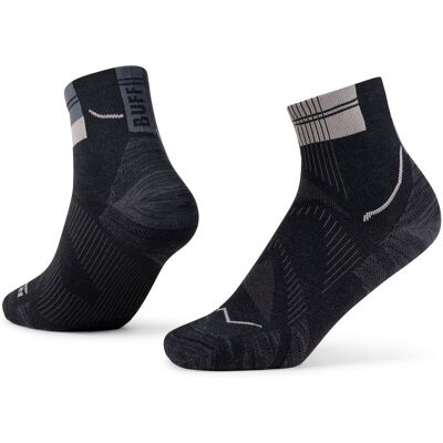 Buff Calcetines unisex Coolnet quarter . (45-47) Negro Buff Calcetines unisex Coolnet quarter . (45-47) Negro