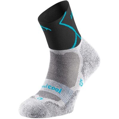 Lurbel Calcetines de trail running unisex Track Four . (S) Gris claro Lurbel Calcetines de trail running unisex Track Four . (S) Gris claro