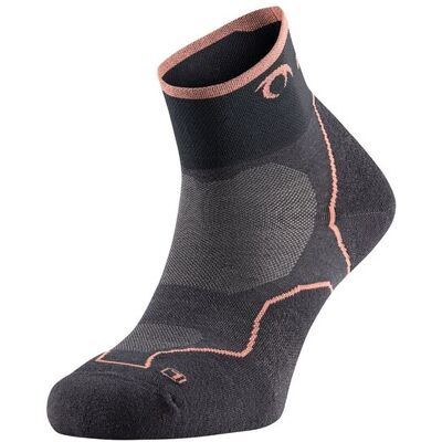 Lurbel Calcetines de trail running unisex Desafio Three . (33-35) Coral Lurbel Calcetines de trail running unisex Desafio Three . (33-35) Coral