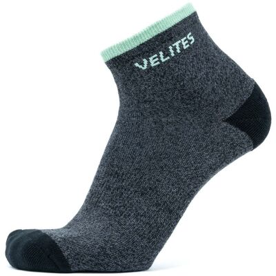 Velites Calcetines cortos unisex . (S) Negro Velites Calcetines cortos unisex . (S) Negro