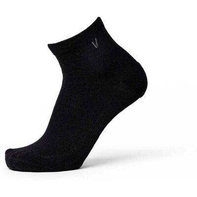 Velites Calcetines deporte cortos unisex Merino . Negro Velites Calcetines deporte cortos unisex Merino . Negro