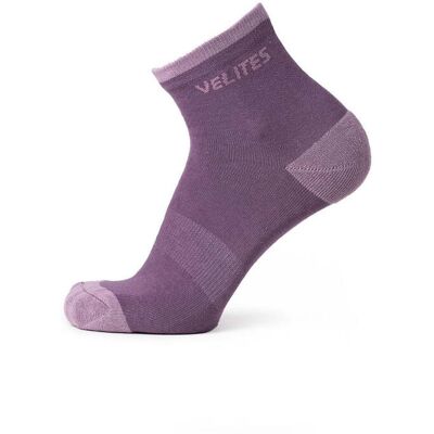 Velites Calcetines cortos unisex . (S) Morado Velites Calcetines cortos unisex . (S) Morado
