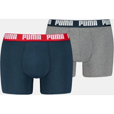 Puma Bóxer de hombre Everyday Basic (pack de 2) . (XL) Gris Puma Bóxer de hombre Everyday Basic (pack de 2) . (XL) Gris