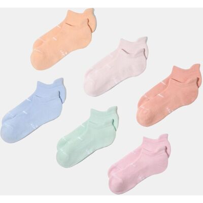 Nike Pack de 6 pares de calcetines de training No Show Everyday Elevated . (38-41) Multicolor Nike Pack de 6 pares de calcetines de training No Show Everyday Elevated . (38-41) Multicolor