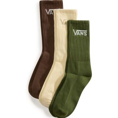 Vans Calcetines de hombre Classic Crew . (S) Verde militar Vans Calcetines de hombre Classic Crew . (S) Verde militar
