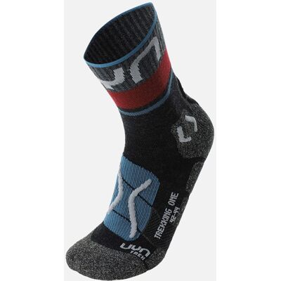 Uyn Calcetines de hombre MAN TREKKING ONE MERINO . (45-47) Azul Uyn Calcetines de hombre MAN TREKKING ONE MERINO . (45-47) Azul