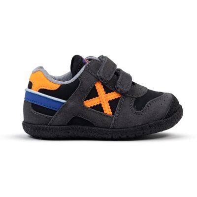 Munich Zapatillas Casual Niños BABY GOAL 1623 . (21) Negro Munich Zapatillas Casual Niños BABY GOAL 1623 . (21) Negro