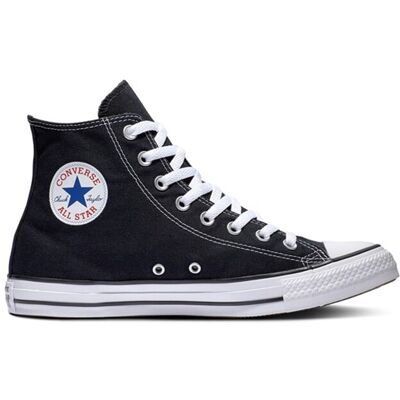 Converse Zapatillas casual unisex Chuck Taylor All Star Alta Lona . (41,5) Negro Converse Zapatillas casual unisex Chuck Taylor All Star Alta Lona . (41,5) Negro
