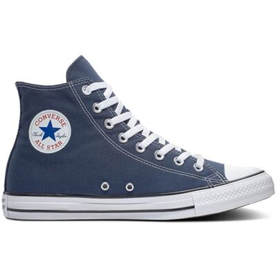 Converse Zapatillas casual unisex Chuck Taylor All Star Alta Lona . (36) Azul marino Converse Zapatillas casual unisex Chuck Taylor All Star Alta Lona . (36) Azul marino