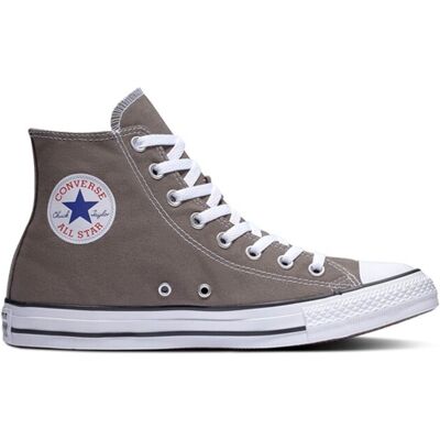 Converse Zapatillas casual unisex Chuck Taylor All Star Alta Lona . (42) Gris oscuro Converse Zapatillas casual unisex Chuck Taylor All Star Alta Lona . (42) Gris oscuro