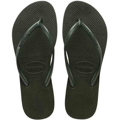 Havaianas Chanclas de baño de mujer Slim . (37) Verde Havaianas Chanclas de baño de mujer Slim . (37) Verde
