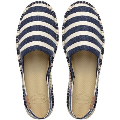 Havaianas Alpargatas Unisex Hav. Origine Iv Print Sand Grey-Navy 040 . (41) Beige / Azul Havaianas Alpargatas Unisex Hav. Origine Iv Print Sand Grey-Navy 040 . (41) Beige / Azul