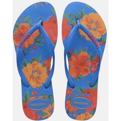 Havaianas Chanclas de dedo Mujer Slim estampadas . (39-40) Estampado Havaianas Chanclas de dedo Mujer Slim estampadas . (39-40) Estampado