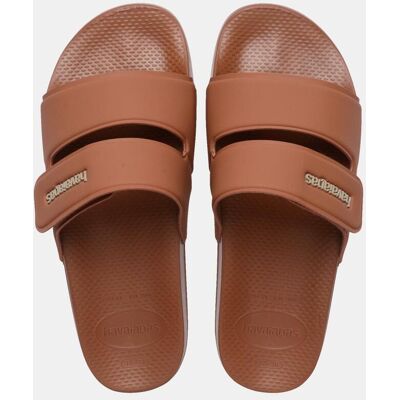 Havaianas Chanclas de dedo Hombre Slide . (39-40) Tierra Havaianas Chanclas de dedo Hombre Slide . (39-40) Tierra