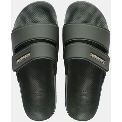 Havaianas Chanclas de dedo Hombre Slide . (39-40) Verde Oliva Havaianas Chanclas de dedo Hombre Slide . (39-40) Verde Oliva