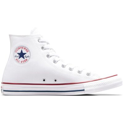 Converse Zapatillas casual unisex Chuck Taylor All Star Alta Lona . (46) Blanco Converse Zapatillas casual unisex Chuck Taylor All Star Alta Lona . (46) Blanco
