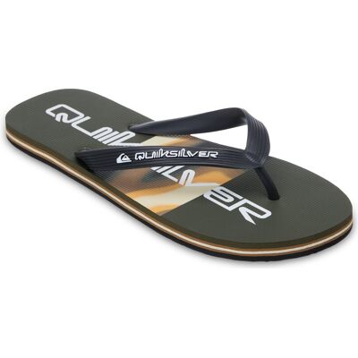 Quiksilver Chanclas de hombre Molokai Stripe . (42) Verde oscuro Quiksilver Chanclas de hombre Molokai Stripe . (42) Verde oscuro