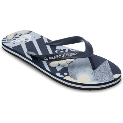 Quiksilver Chanclas de hombre Molokai Art . (42) Azul oscuro Quiksilver Chanclas de hombre Molokai Art . (42) Azul oscuro