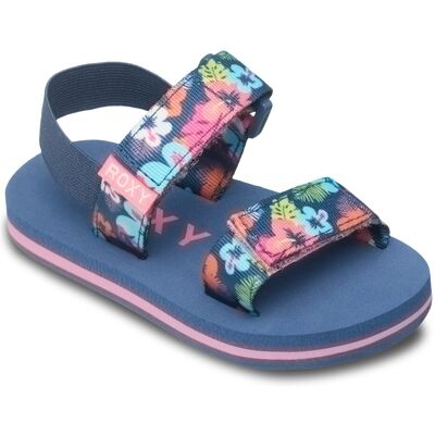 Roxy Chanclas de bebés Cage . (21) Azul Roxy Chanclas de bebés Cage . (21) Azul