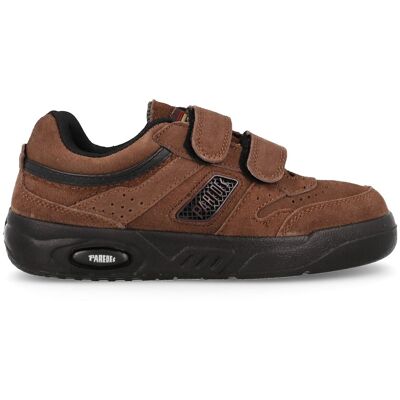 Paredes Zapatillas casual de hombre Ecology Serraje Velcro . (43) Marrón Paredes Zapatillas casual de hombre Ecology Serraje Velcro . (43) Marrón