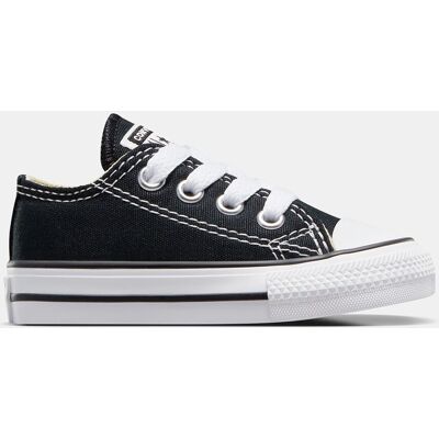 Converse Zapatillas casual de bebés-niños Chuck Taylor All Star Baja Lona . (23) Negro Converse Zapatillas casual de bebés-niños Chuck Taylor All Star Baja Lona . (23) Negro