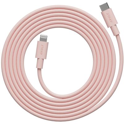 AVOLT Cable USB-C a Lightning 2 m. New Pink AVOLT Cable USB-C a Lightning 2 m. New Pink