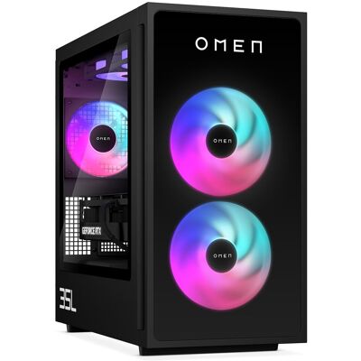 HP Sobremesa Gaming OMEN GT16-0090ns, Ryzen 7-8700F, 32GB, 1TB SSD, Nvidia GeForce RTX 5070Ti 16GB, Sin SO. Negro HP Sobremesa Gaming OMEN GT16-0090ns, Ryzen 7-8700F, 32GB, 1TB SSD, Nvidia GeForce RTX 5070Ti 16GB, Sin SO. Negro