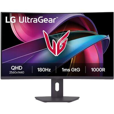 LG Monitor PC Gaming 80cm (31,5") UltraGear 32g600A-B Curvo, 180 Hz, QHD, AMD FreeSync, HDR10. Gris LG Monitor PC Gaming 80cm (31,5") UltraGear 32g600A-B Curvo, 180 Hz, QHD, AMD FreeSync, HDR10. Gris