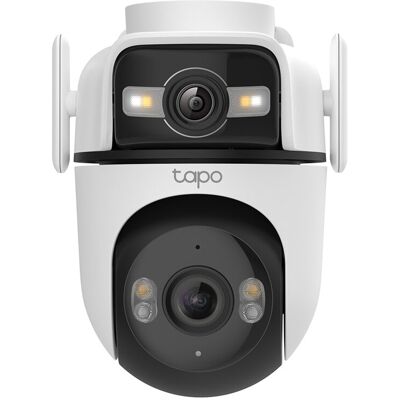 TAPO Cámara de vigilancia C545D, doble lente, 2K, IP 66. Blanco TAPO Cámara de vigilancia C545D, doble lente, 2K, IP 66. Blanco