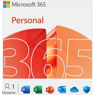 Microsoft 365 Personal Descarga Digital, 1 usuario, 1 año de suscripción, Multidispositivo. Microsoft 365 Personal Descarga Digital, 1 usuario, 1 año de suscripción, Multidispositivo.