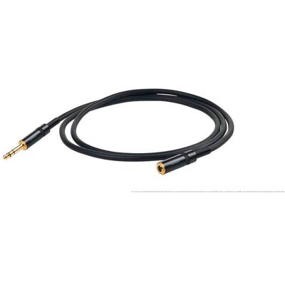 Cable de extensión de audio Proel 5m - Profesional 6.3mm Jack Cable de extensión de audio Proel 5m - Profesional 6.3mm Jack