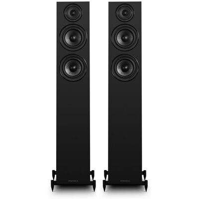 Wharfedale Par de altavoces de suelo HiFi Diamond 12.4i. Nogal Wharfedale Par de altavoces de suelo HiFi Diamond 12.4i. Nogal