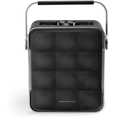 Energy Sistem Altavoz portátil Classy Essence, 70W, Bluetooth 5.4, True Wireless Stereo, Extra Bass, batería de 8h, diseño premium y a. Negro Energy Sistem Altavoz portátil Classy Essence, 70W, Bluetooth 5.4, True Wireless Stereo, Extra Bass, batería de 8h, diseño premium y a. Negro