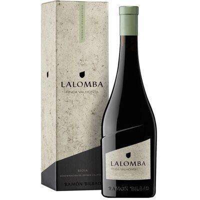 Ramón Bilbao Estuche vino tinto Lalomba Finca Valhonta Tempranillo 2019 Rioja. Ramón Bilbao Estuche vino tinto Lalomba Finca Valhonta Tempranillo 2019 Rioja.