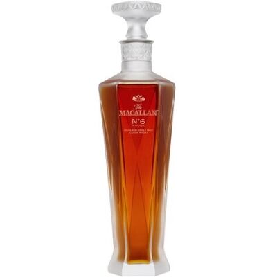 The Macallan Whisky escocés Decanter Nº 6 single malt. The Macallan Whisky escocés Decanter Nº 6 single malt.