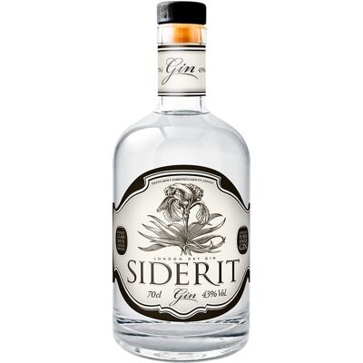 Siderit Ginebra London Dry . Siderit Ginebra London Dry .