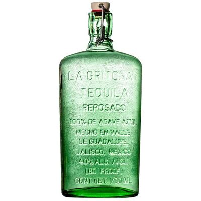 La Gritona Tequila agave azul reposado . La Gritona Tequila agave azul reposado .