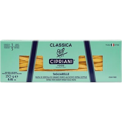 Cipriani Pasta italiana Tagliarelle bianchi al huevo . Cipriani Pasta italiana Tagliarelle bianchi al huevo .