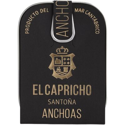 El Capricho Anchoas de Santoña en aceite de oliva virgen extra 16 piezas . El Capricho Anchoas de Santoña en aceite de oliva virgen extra 16 piezas .