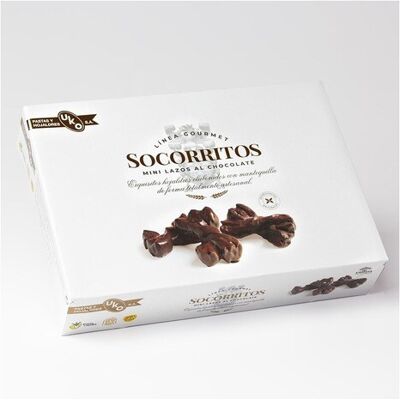 Uko Mini lazos de hojaldre y chocolate Socorritos . Uko Mini lazos de hojaldre y chocolate Socorritos .