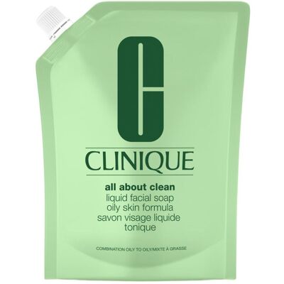 Clinique Recarga Jabón Facial Oily Skin All About Clean 400ml . Clinique Recarga Jabón Facial Oily Skin All About Clean 400ml .