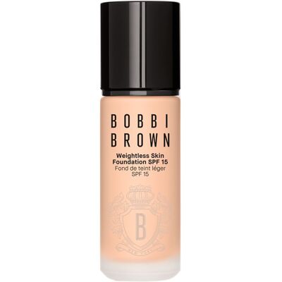 Bobbi Brown Weightless Skin Foundation SPF 15 Mini - Sand - Duradero, Hidratante, Cobertura Media Bobbi Brown Weightless Skin Foundation SPF 15 Mini - Sand - Duradero, Hidratante, Cobertura Media